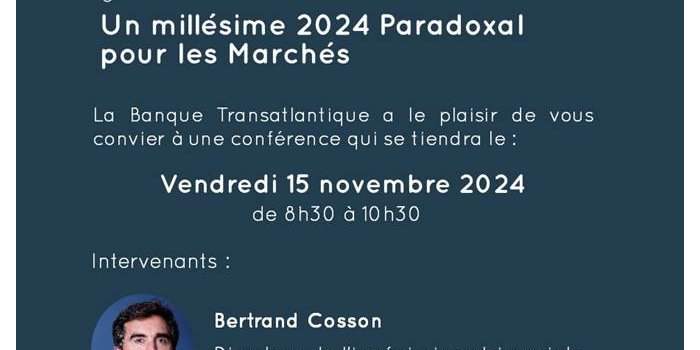 Conférence Patrimoniale Banque Transatlantique