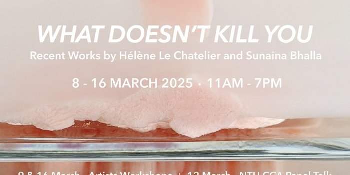 Rencontre autour de l'Art avec Hélène Le Chatelier et Sunaina Bhalla
