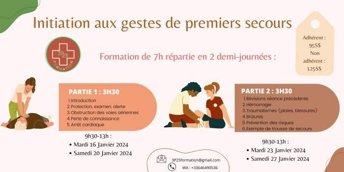 Groupe 1- Initiation aux gestes de premiers secours (2/2)