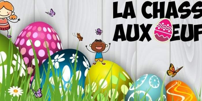 Chasse aux oeufs de Pâques
