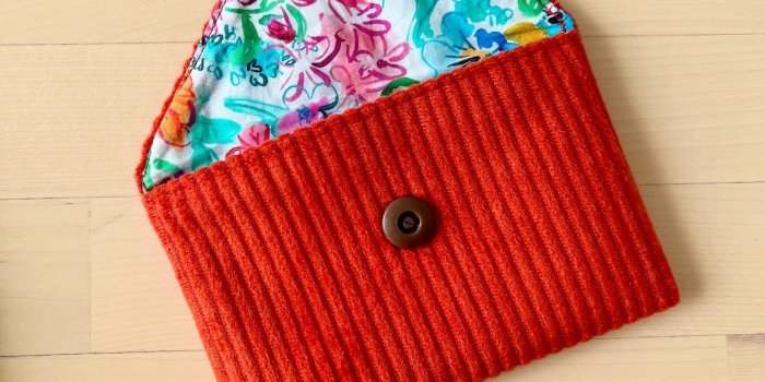 Atelier de couture - Coudre une pochette à pression 