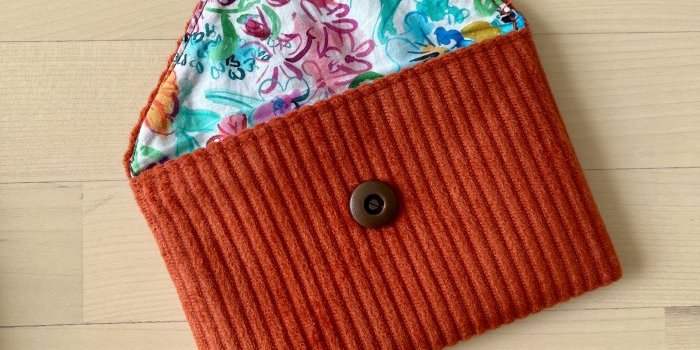 Atelier de couture : Coudre une pochette à pression