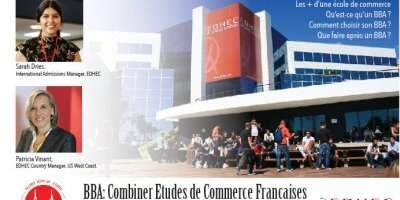Webinaire : Combiner écoles de commerce françaises et études américaines (...)